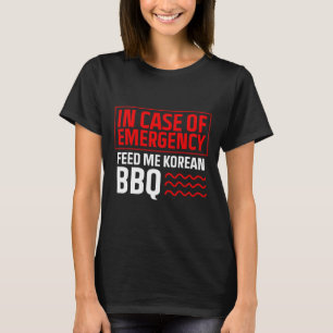 Camiseta Bbq coreano - Ventilador de comida coreano - Bbqs 