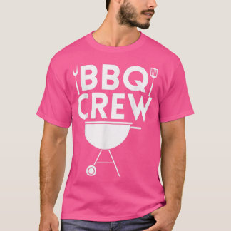 Camiseta BBQ CREW Grill Chef Cook Squad Cooking Summer Gril