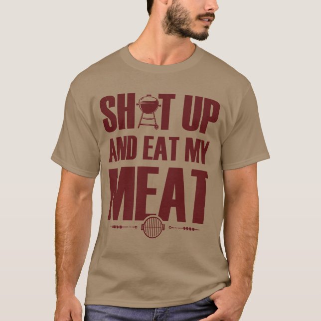 Camiseta bbq Dad Funny BBQ Grilling Gift  (Anverso)