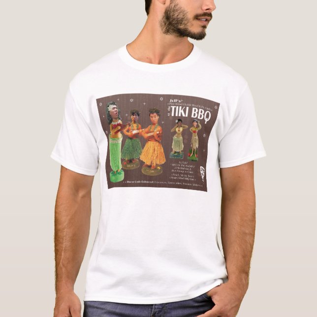 Camiseta Bbq de Jeff 27 BdayTiki (Anverso)