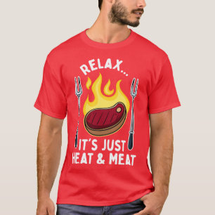 Camiseta BBQ Es Sólo Carne Calor 2