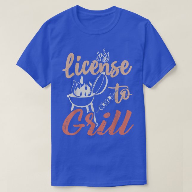Camiseta BBQ Fiesta Grill Chef Barbacoa Master Griller Dad  (Diseño del anverso)