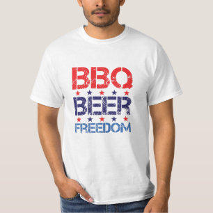 Camiseta Bbq Freedom, Amante BBQ, Elección 2020