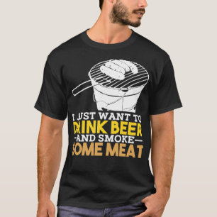 Camiseta BBQ Grill Beer dice 3