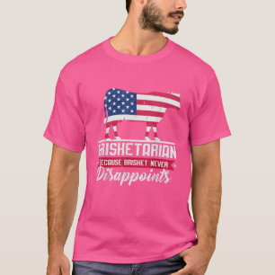 Camiseta BBQ Grill Chef Brisketarian Master Griller Dad Fat