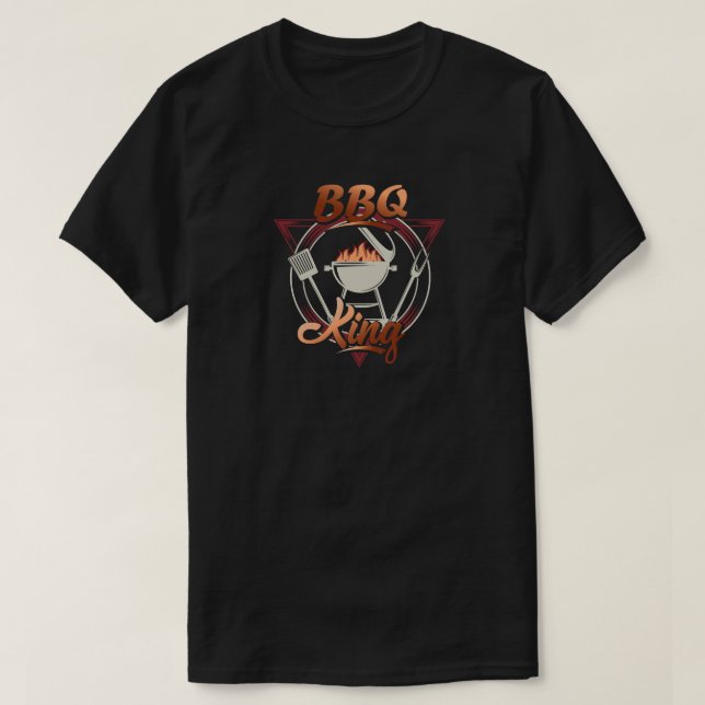 Camiseta BBQ King T-Shirt (Diseño del anverso)