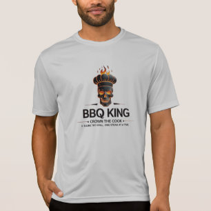 Camiseta BBQ King - Tee de rendimiento a la parrilla