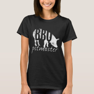 Camiseta BBQ Pitmaster Pig Grill Grill Regalo del Día del P