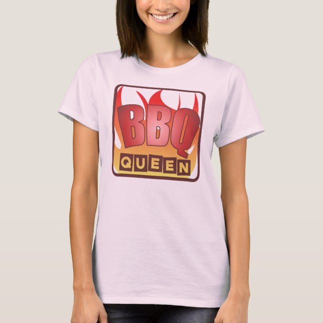 Camiseta BBQ Queen T-Shirt (Anverso)