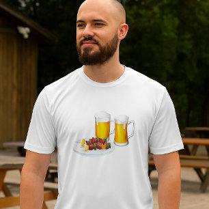 Camiseta BBQ Skewewewers y Beer Summer Cooking
