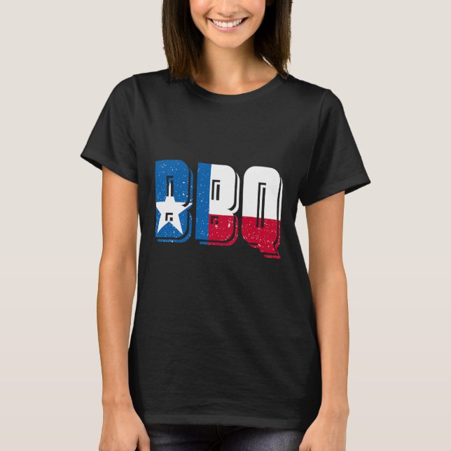 Camiseta Bbq Texas 1 (Anverso)