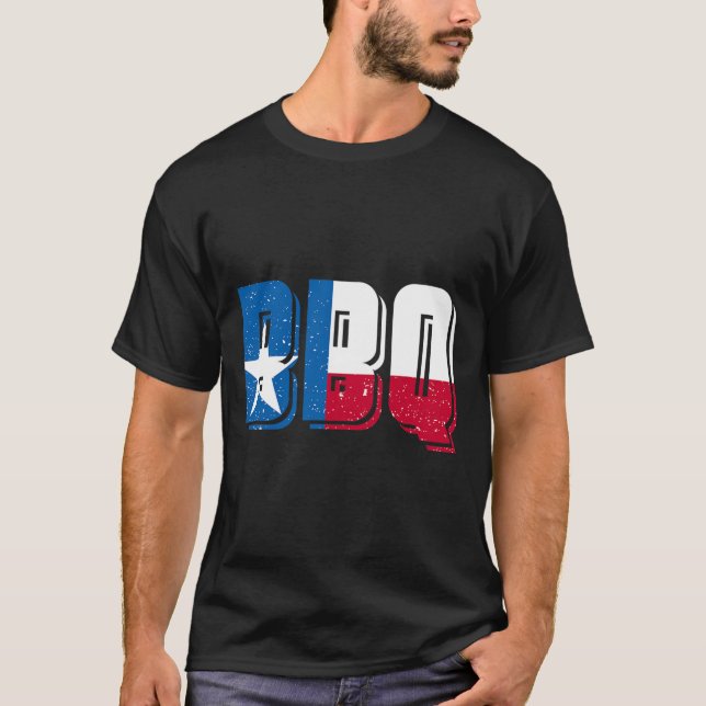 Camiseta Bbq Texas 1 (Anverso)