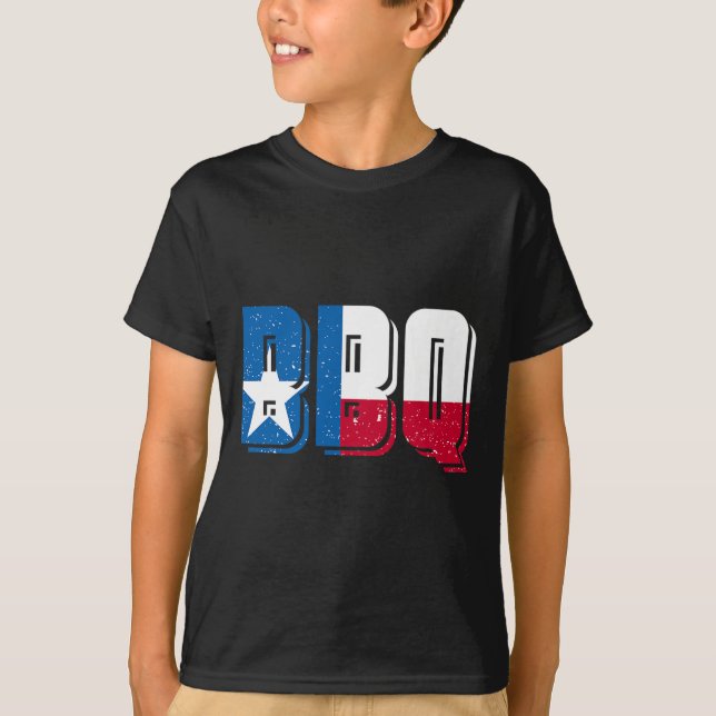 Camiseta Bbq Texas 1 (Anverso)