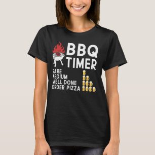 Camiseta BBQ Timer Barbacoa Grilling Smoker Bebe