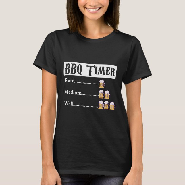 Camiseta Bbq Timer Byrbecue (Anverso)