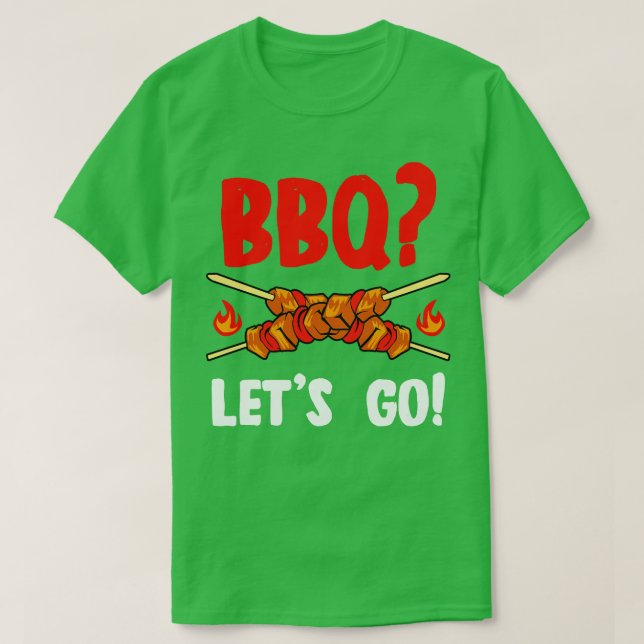 Camiseta BBQ Vamos (Diseño del anverso)