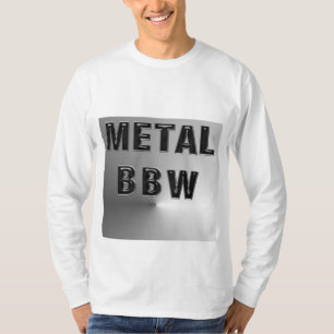 Camiseta BBW metalizado