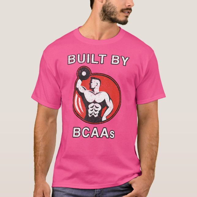 Camiseta Bcaa Construida Por La Cadena De Sucursales Amino  (Anverso)