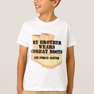 Camiseta Bcd de Brother de la hermana de la fuerza aérea