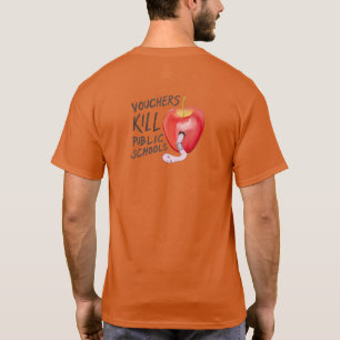 Camiseta BCD Vouchers Matan Escuelas Públicas