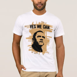 Camiseta bckgrndCardbrd de la PLANTILLA de Barack Obama