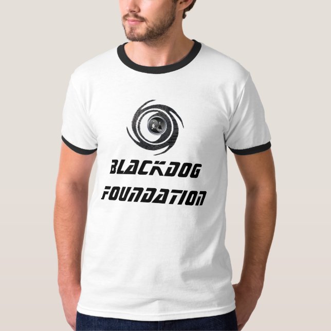 Camiseta bd_logo, fundación de Blackdog (Anverso)