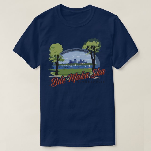 Camiseta Bde Maka Ska (Diseño del anverso)