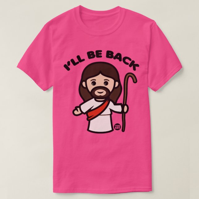 CAMISETA BE BACK JESUS (Diseño del anverso)