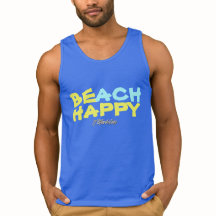 BE BEACH HAPPY tanque verano sin mangas océano