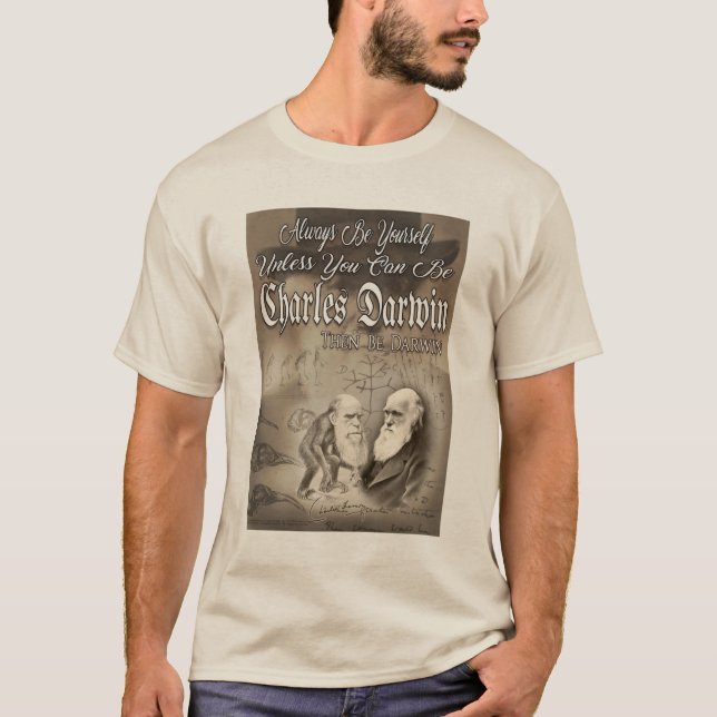 Camiseta Be Charles Darwin (Anverso)