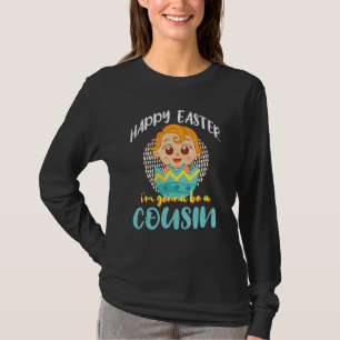 Camiseta Be Cousin Embarazo Bebé Revelar Huevo Feliz Pascua