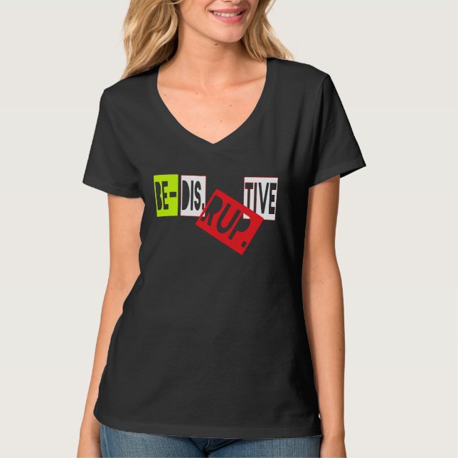 Camiseta Be Disruptive Inclusiveness Diversity Millennial P (Anverso)