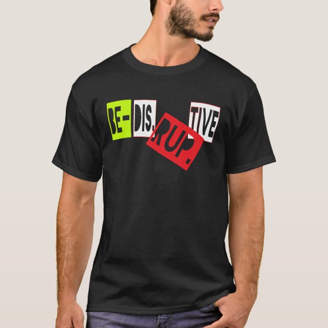 Camiseta Be Disruptive Inclusiveness Diversity Millennial P (Anverso)