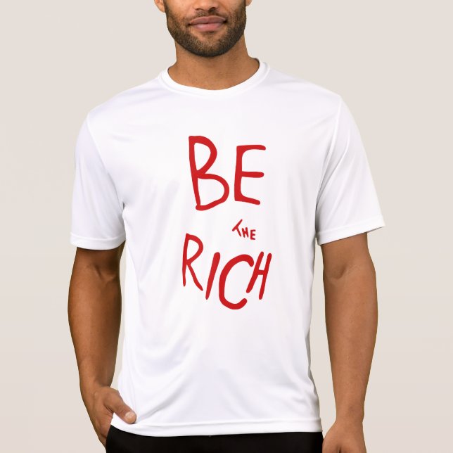 Camiseta BE El Rico AOC Vestió El Mensaje Político (Anverso)