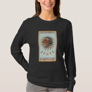Camiseta Be Energy You Want To Attract Tarot Card Mystical