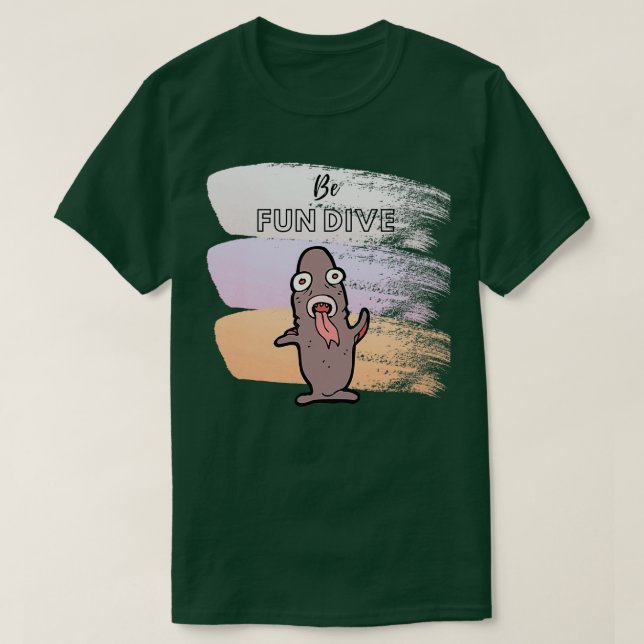 Camiseta Be fun dive t 1 (Diseño del anverso)