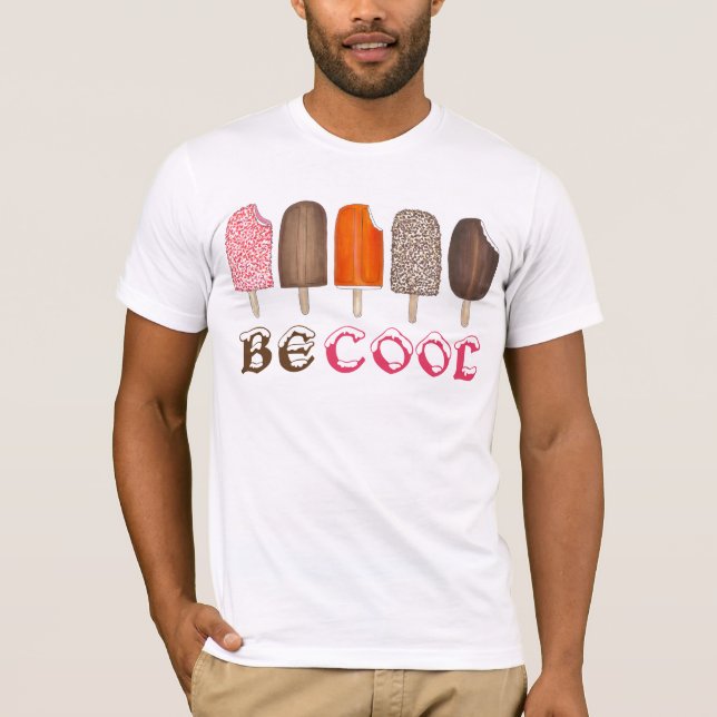 Camiseta BE GUAY Ice Cream Pops Popsicle Popsicles Tee (Anverso)