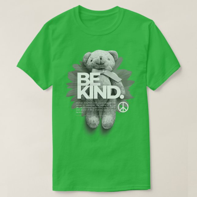 Camiseta Be Kind 22 (Diseño del anverso)