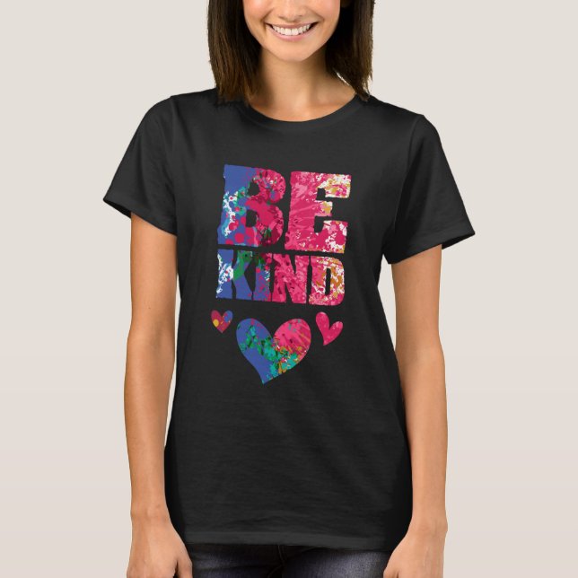 Camiseta Be Kind Artsy Kindness Compassion and Empathy Insp (Anverso)