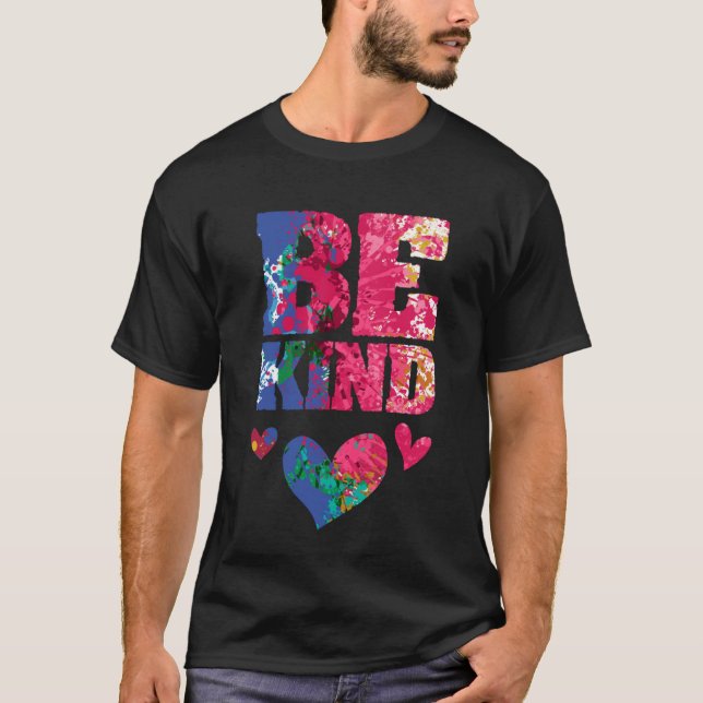 Camiseta Be Kind Artsy Kindness Compassion and Empathy Insp (Anverso)