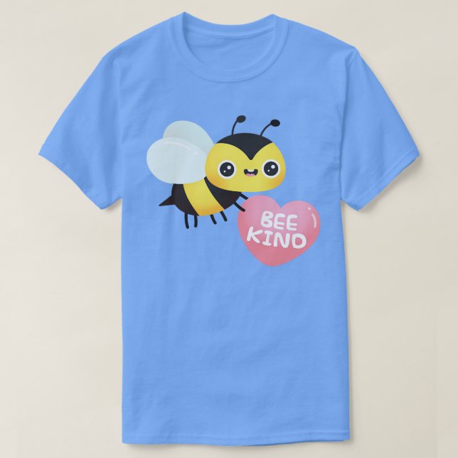 Camiseta Be Kind Bee Kind Pun (Diseño del anverso)