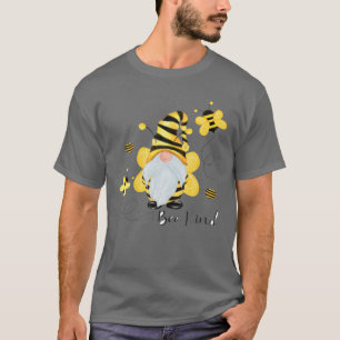 Camiseta Be Kind Gnome And Bee Hippy Gnome Lover