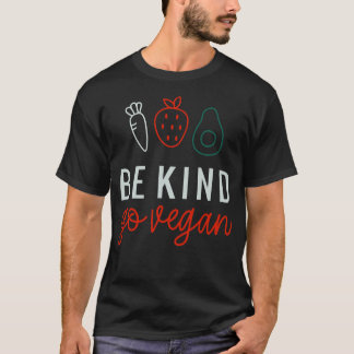 Camiseta Be Kind Go Vegan