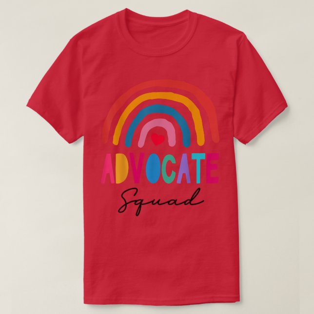 Camiseta Be Kind Include Autism Advocate Squad SPEd Teacher (Diseño del anverso)