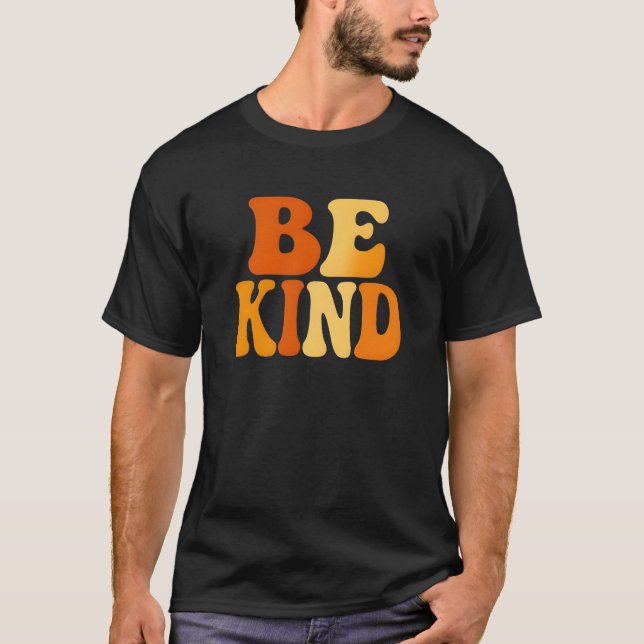 Camiseta Be Kind Men's Basic T-Shirt (Anverso)