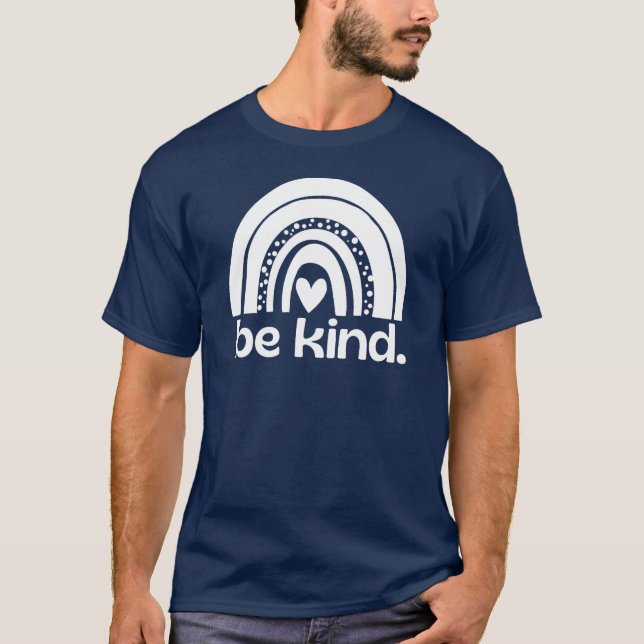 Camiseta Be Kind Rainbow (Anverso)