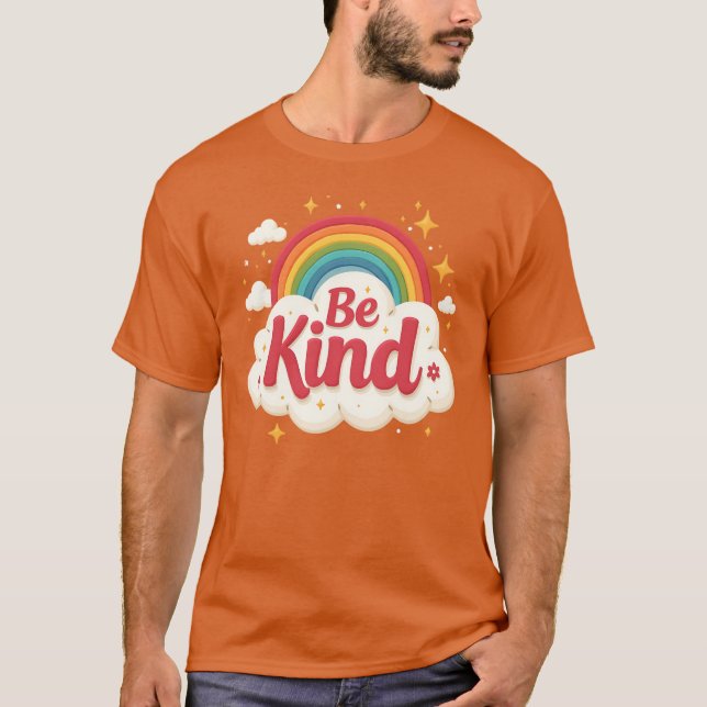 Camiseta Be Kind Rainbow Stop Bullness Kindness Unity Day (Anverso)