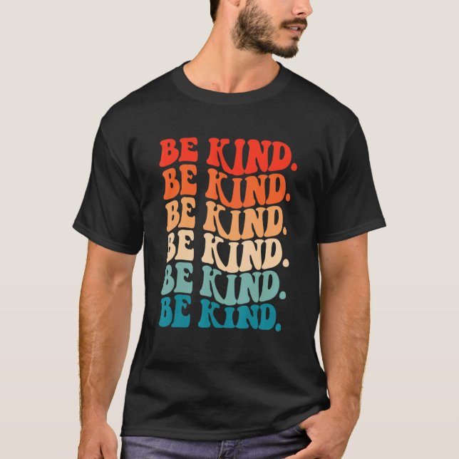 Camiseta Be Kind School Anti-bullying Awareness End Bullyin (Anverso)