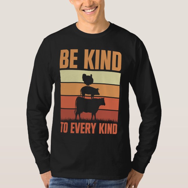 Camiseta Be Kind To Every Child Animals Hutch Farm Animal P (Anverso)