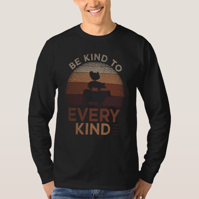 Camiseta Be Kind To Every Child Animals Hutch Farm Animal P (Anverso)